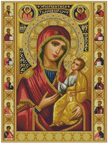 Вышивка иконы стоянка Вышивка иконы стоянка