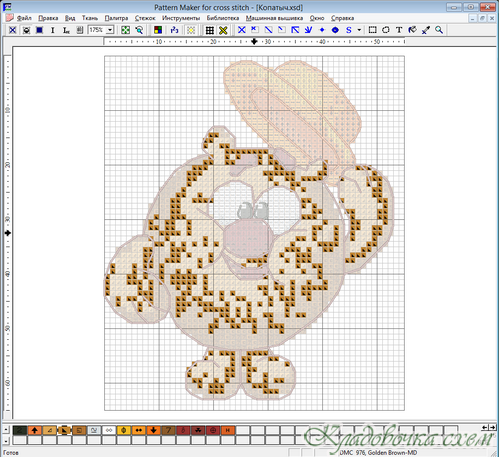 Компьютерная программа Cross Stitch Saga - "Сижу на вышивальной игле, но и этого
